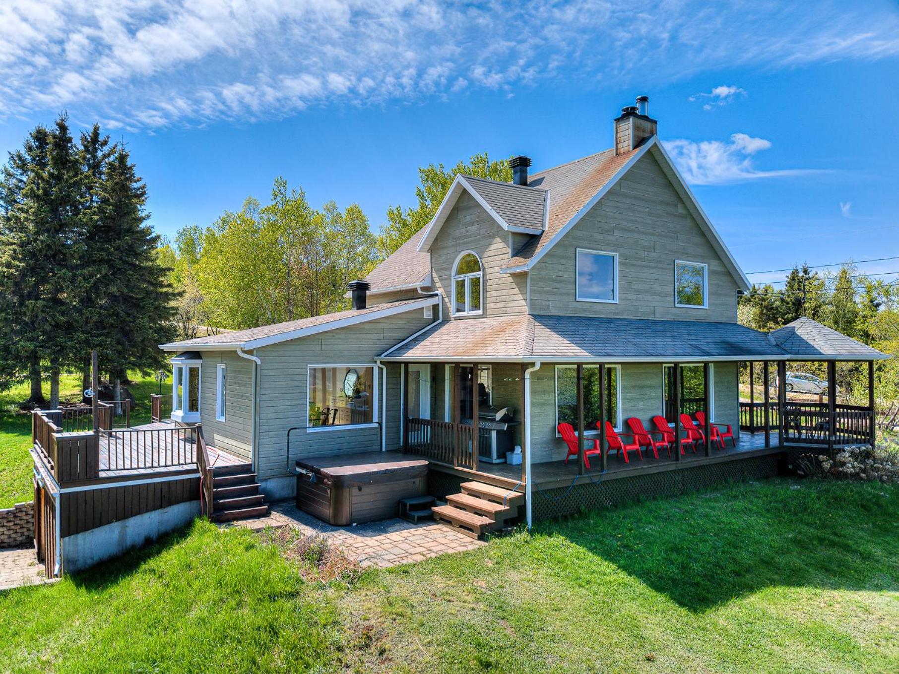 Cozy Haven With Spa & Stunning Views Baie-Saint-Paul Exterior photo